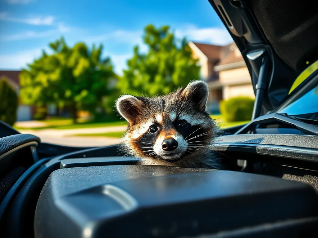Jak pozbyć się kuny z samochodu?