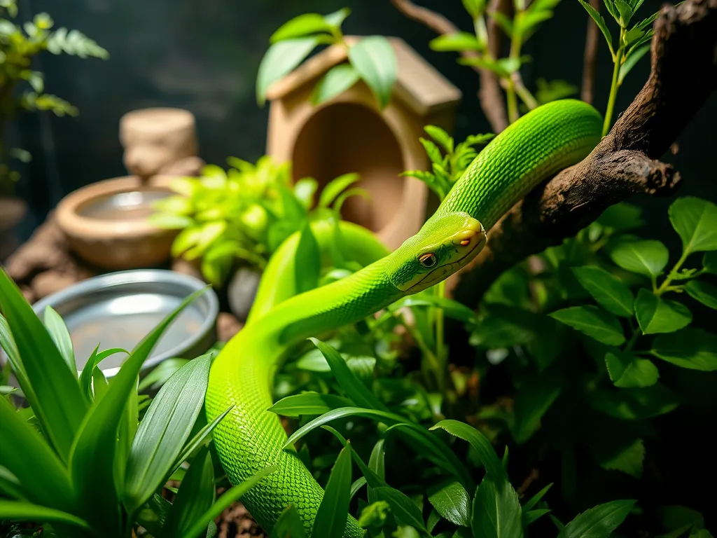 Jakie terrarium dla węża zbożowego?