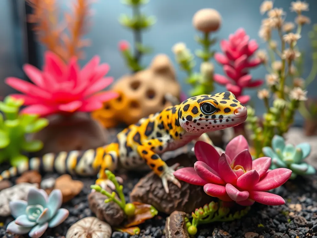 Jakie terrarium dla gekona lamparciego?